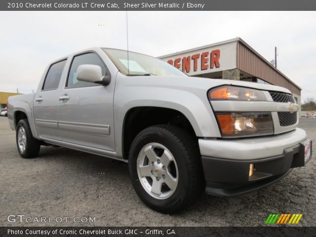 2010 Chevrolet Colorado LT Crew Cab in Sheer Silver Metallic