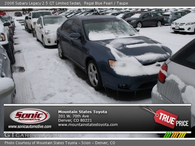 2006 Subaru Legacy 2.5 GT Limited Sedan in Regal Blue Pearl