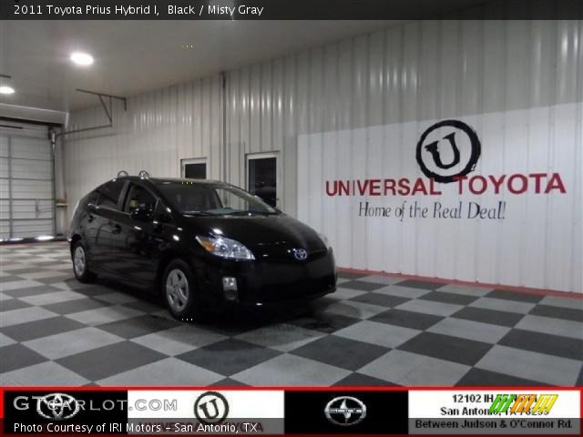 2011 Toyota Prius Hybrid I in Black