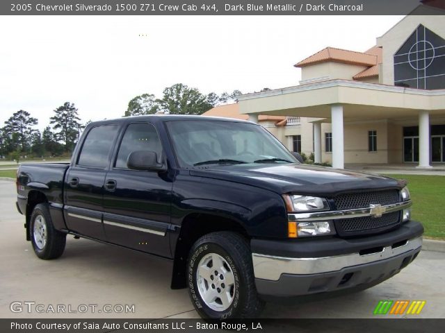 2005 Chevrolet Silverado 1500 Z71 Crew Cab 4x4 in Dark Blue Metallic