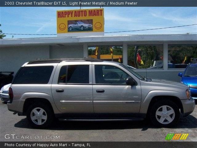 2003 Chevrolet TrailBlazer EXT LS in Light Pewter Metallic
