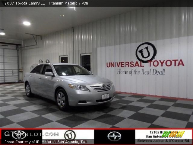 2007 Toyota Camry LE in Titanium Metallic