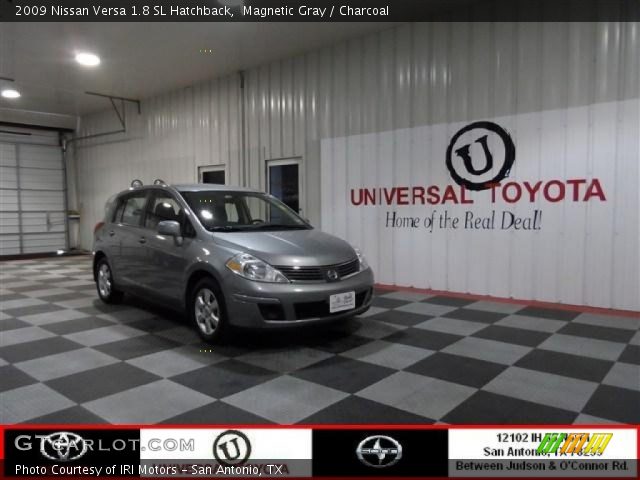 2009 Nissan Versa 1.8 SL Hatchback in Magnetic Gray