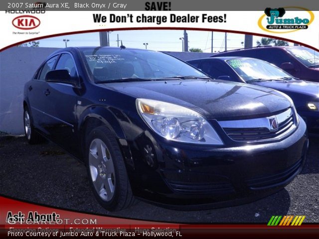 2007 Saturn Aura XE in Black Onyx