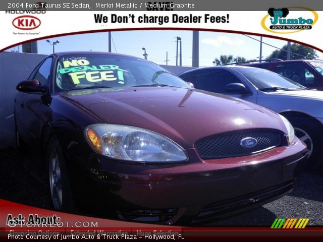2004 Ford Taurus SE Sedan in Merlot Metallic