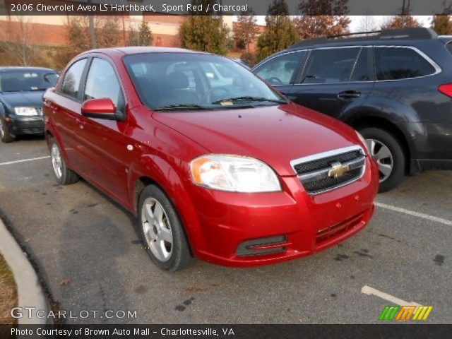 2006 Chevrolet Aveo LS Hatchback in Sport Red