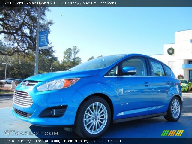 2013 Ford C-Max Hybrid SEL in Blue Candy