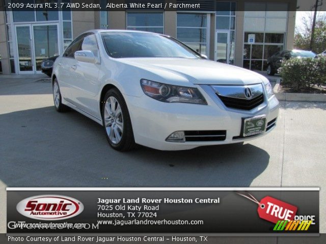 2009 Acura RL 3.7 AWD Sedan in Alberta White Pearl