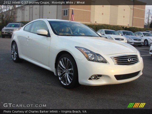 2012 Infiniti G 37 Journey Coupe in Moonlight White