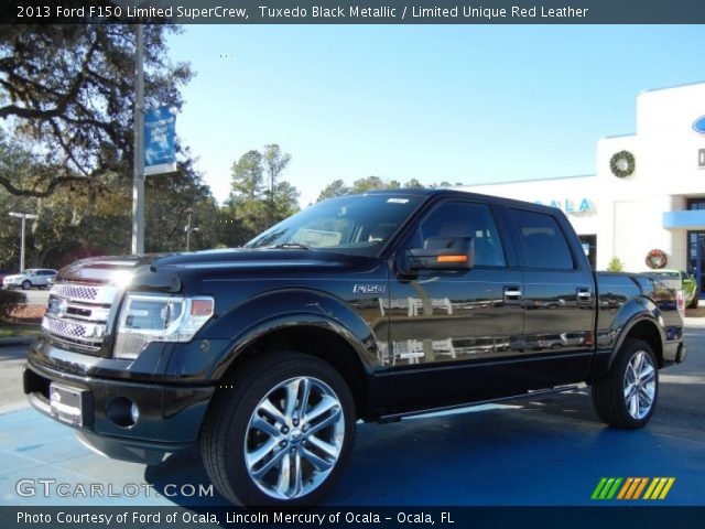 2013 Ford F150 Limited SuperCrew in Tuxedo Black Metallic