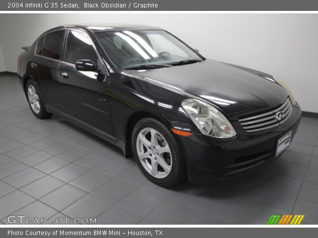 2004 Infiniti G 35 Sedan in Black Obsidian
