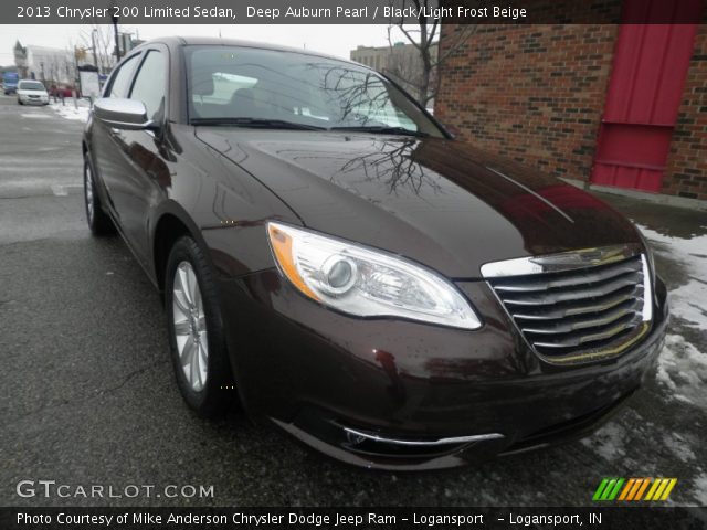 2013 Chrysler 200 Limited Sedan in Deep Auburn Pearl