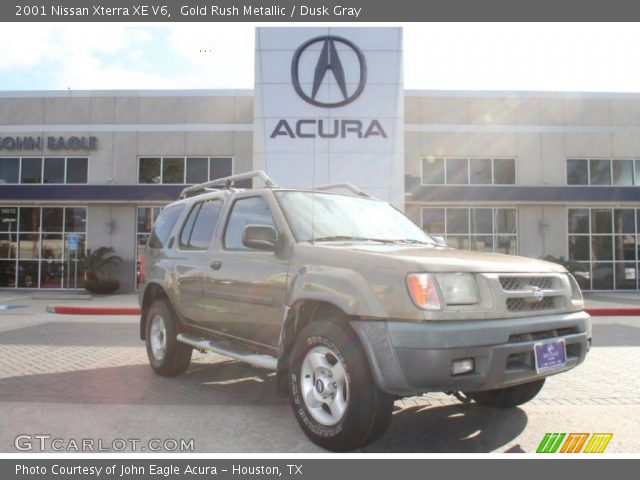 2001 Nissan Xterra XE V6 in Gold Rush Metallic