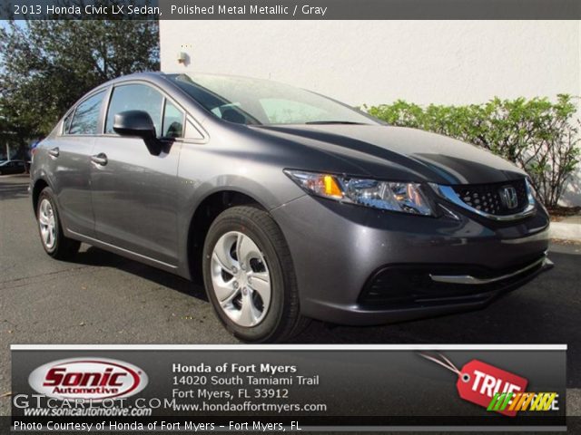 2013 Honda Civic LX Sedan in Polished Metal Metallic