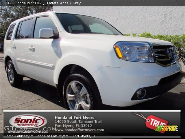 2013 Honda Pilot EX-L in Taffeta White