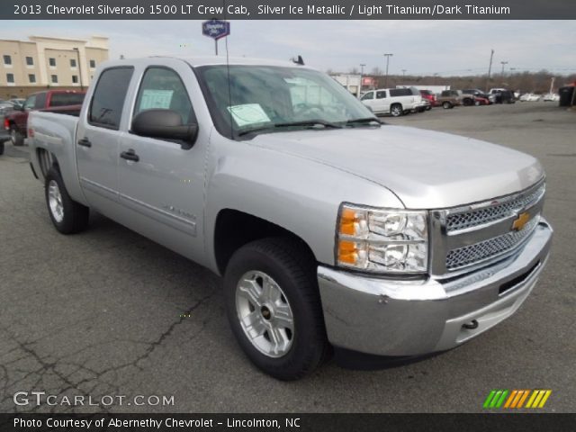 2013 Chevrolet Silverado 1500 LT Crew Cab in Silver Ice Metallic