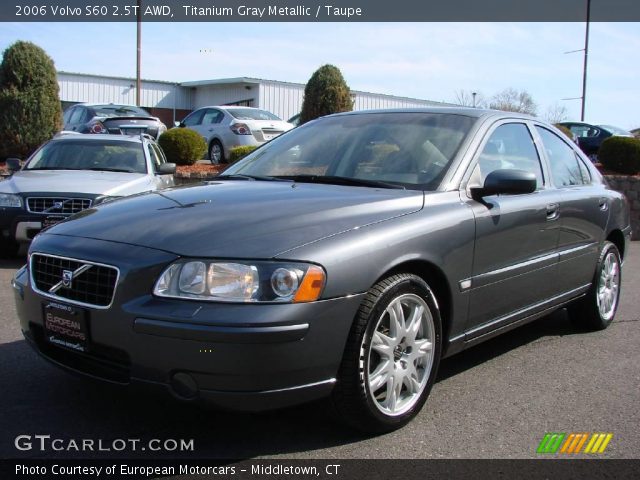 2006 Volvo S60 2.5T AWD in Titanium Gray Metallic