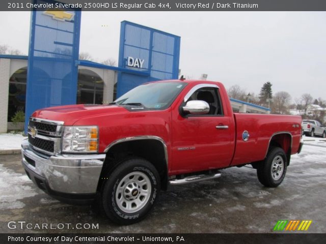 2011 Chevrolet Silverado 2500HD LS Regular Cab 4x4 in Victory Red
