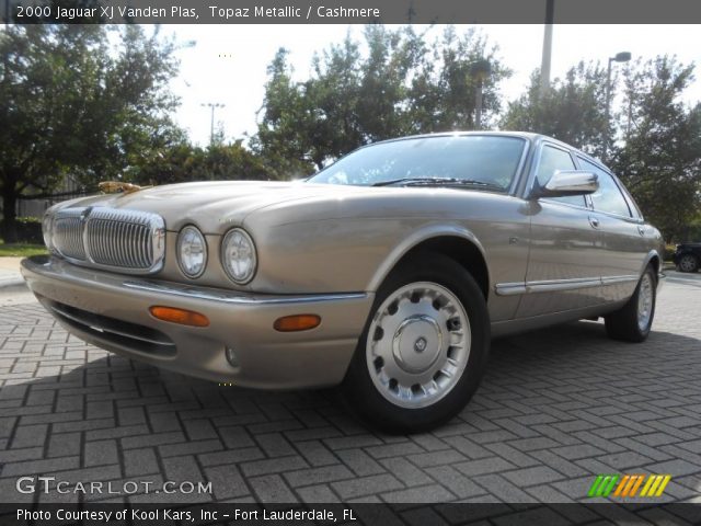 2000 Jaguar XJ Vanden Plas in Topaz Metallic