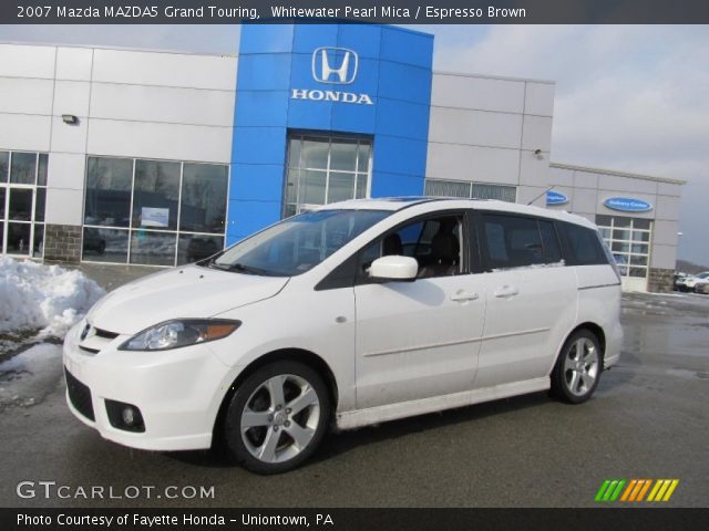 2007 Mazda MAZDA5 Grand Touring in Whitewater Pearl Mica