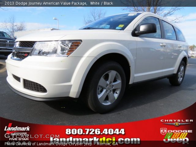 2013 Dodge Journey American Value Package in White