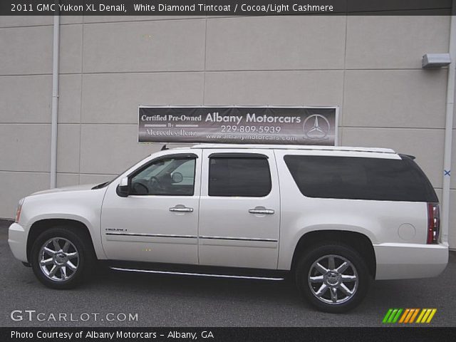 2011 GMC Yukon XL Denali in White Diamond Tintcoat