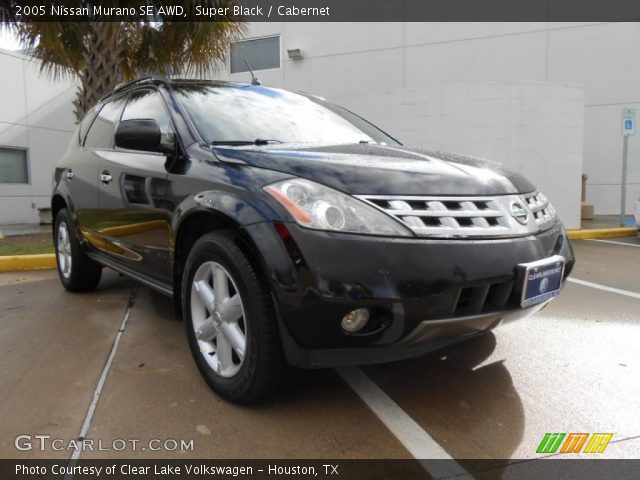 2005 Nissan Murano SE AWD in Super Black