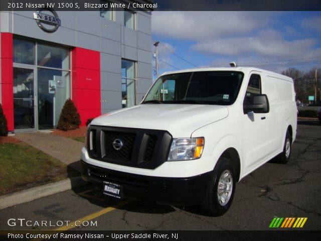 2012 Nissan NV 1500 S in Blizzard White