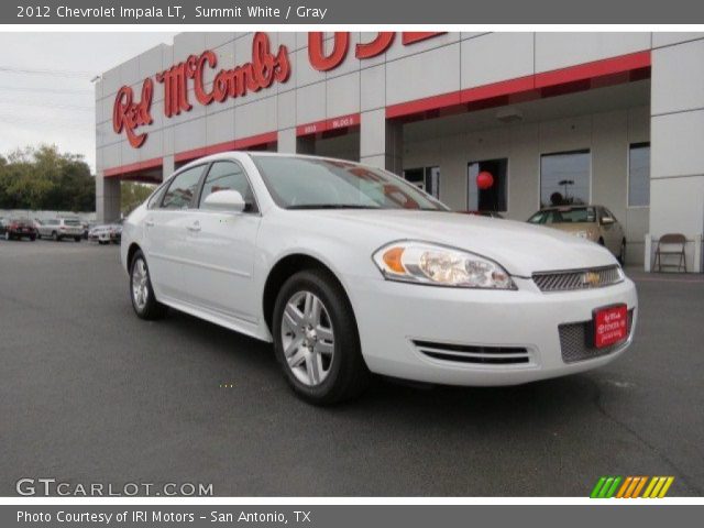 2012 Chevrolet Impala LT in Summit White
