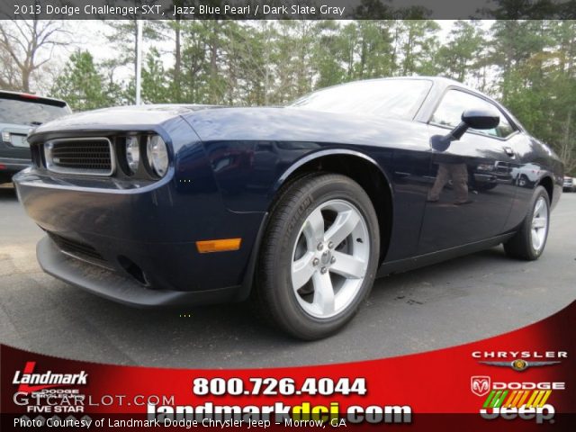 2013 Dodge Challenger SXT in Jazz Blue Pearl