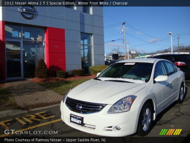 2012 Nissan Altima 2.5 S Special Edition in Winter Frost White