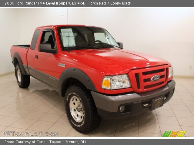 2006 Ford Ranger FX4 Level II SuperCab 4x4 in Torch Red