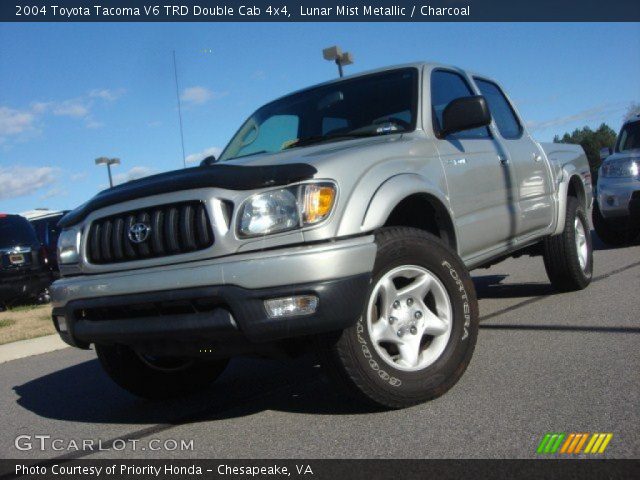 2004 Toyota Tacoma V6 TRD Double Cab 4x4 in Lunar Mist Metallic