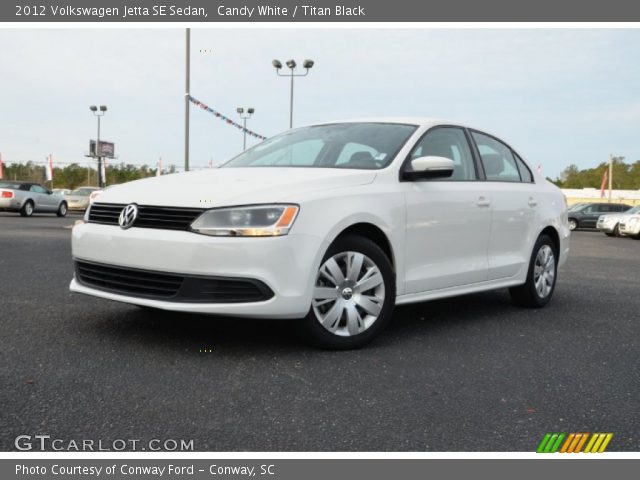 2012 Volkswagen Jetta SE Sedan in Candy White