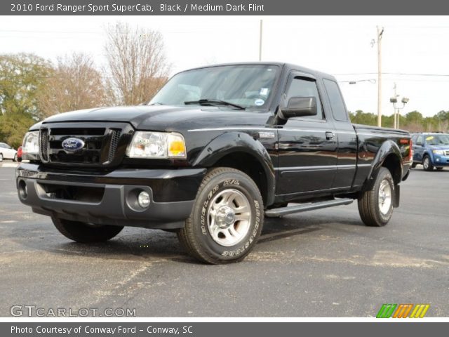 2010 Ford Ranger Sport SuperCab in Black