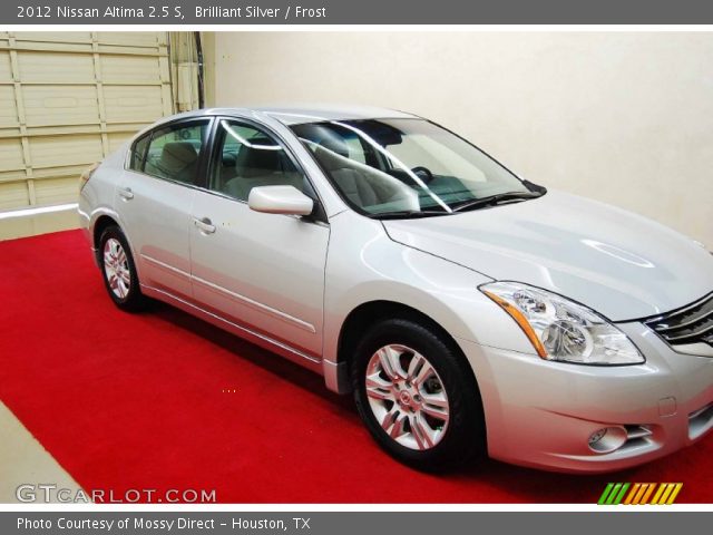2012 Nissan Altima 2.5 S in Brilliant Silver