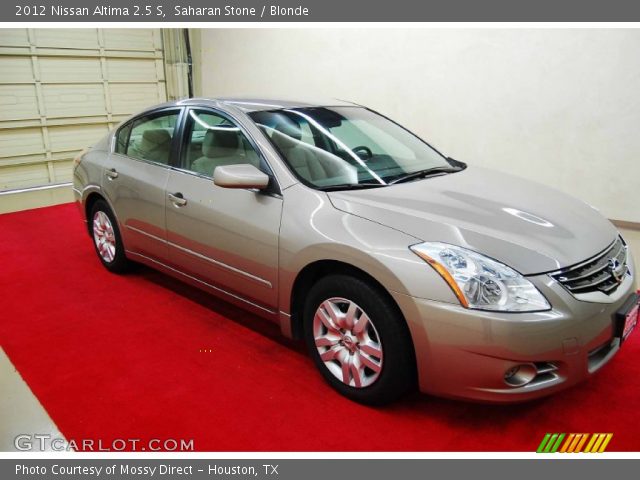 2012 Nissan Altima 2.5 S in Saharan Stone
