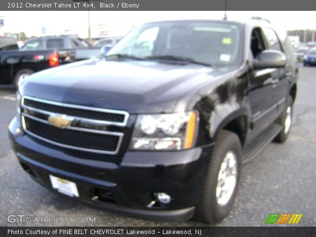 2012 Chevrolet Tahoe LT 4x4 in Black