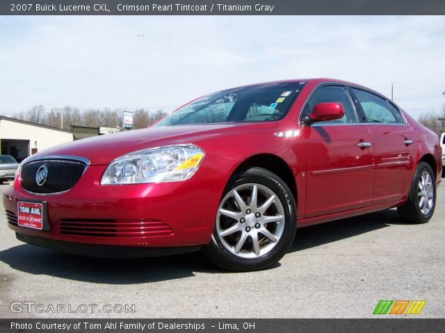 2007 Buick Lucerne CXL in Crimson Pearl Tintcoat