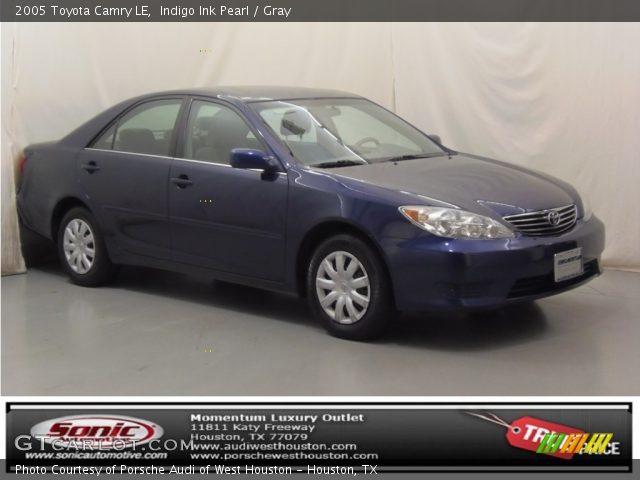 2005 Toyota Camry LE in Indigo Ink Pearl