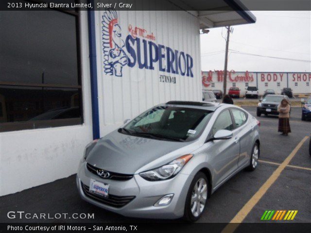 2013 Hyundai Elantra Limited in Silver