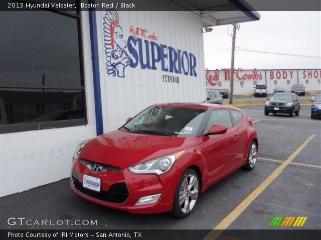 2013 Hyundai Veloster  in Boston Red