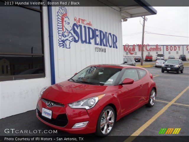 2013 Hyundai Veloster  in Boston Red