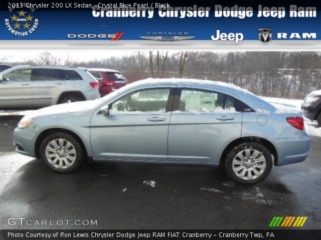 2013 Chrysler 200 LX Sedan in Crystal Blue Pearl