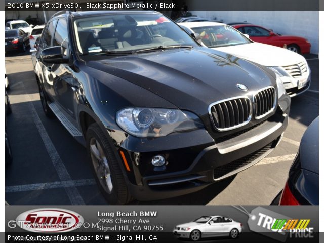 2010 BMW X5 xDrive30i in Black Sapphire Metallic