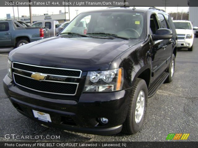 2012 Chevrolet Tahoe LT 4x4 in Black