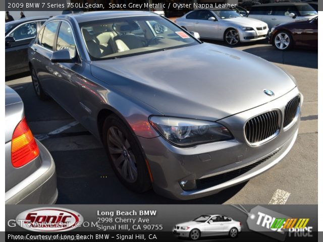 2009 BMW 7 Series 750Li Sedan in Space Grey Metallic