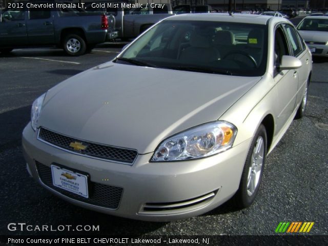 2012 Chevrolet Impala LT in Gold Mist Metallic