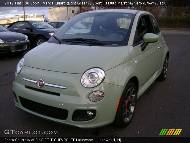 2012 Fiat 500 Sport in Verde Chiaro (Light Green)