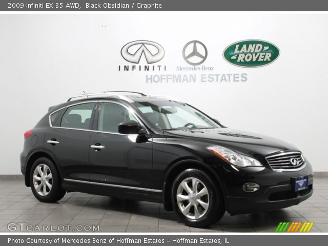 2009 Infiniti EX 35 AWD in Black Obsidian